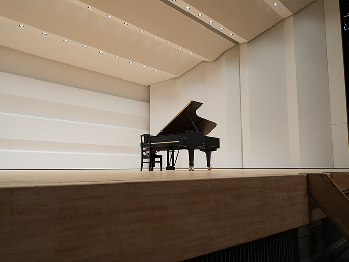 1階席 1列14番からの舞台