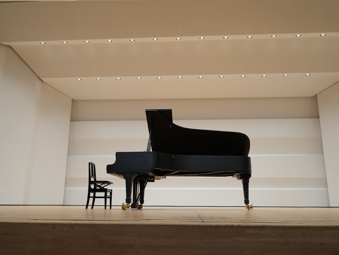 1階席 1列26番からの舞台