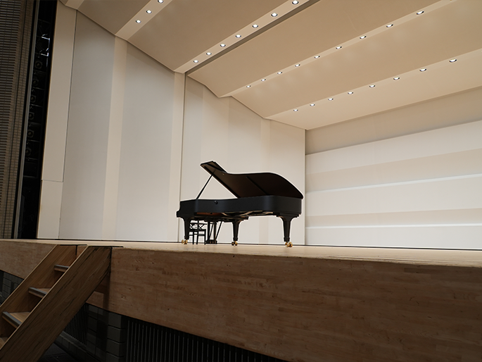 1階席 1列38番からの舞台