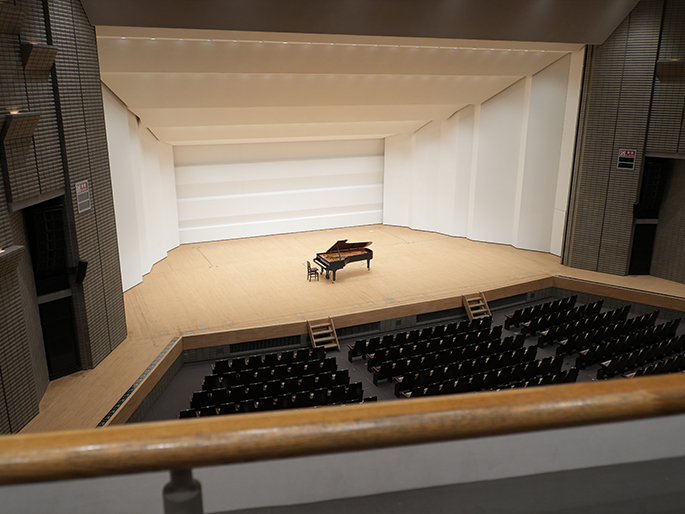 2階席 1列9番からの舞台