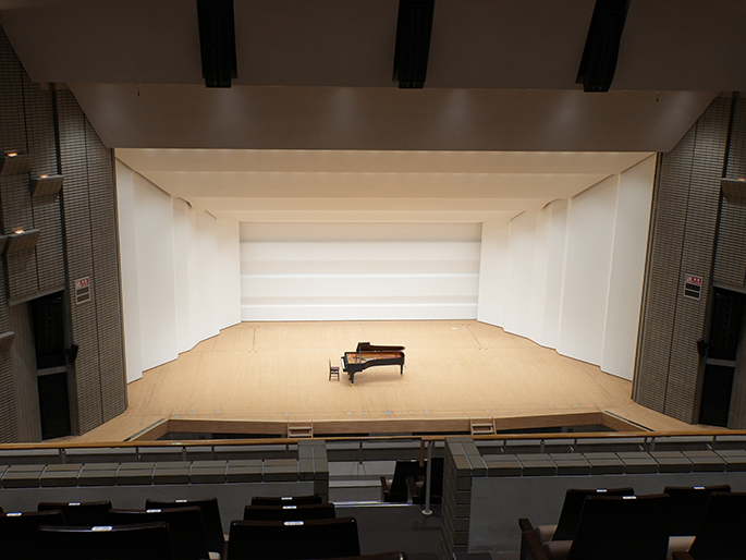 2階席 10列21番からの舞台