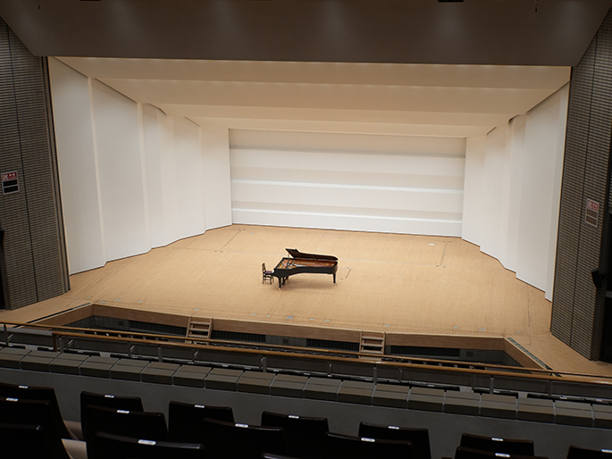 2階席 10列40番からの舞台