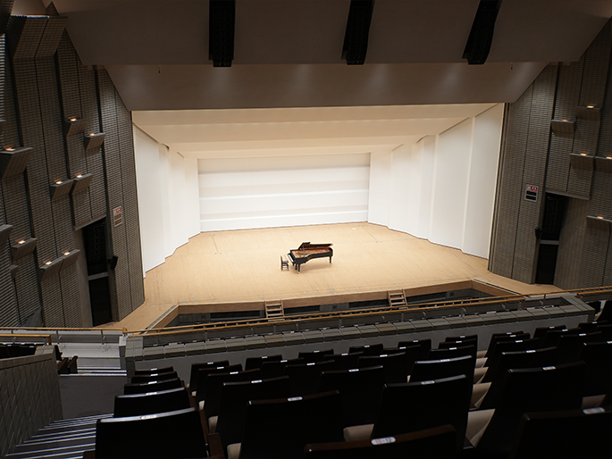 2階席 12列11番からの舞台