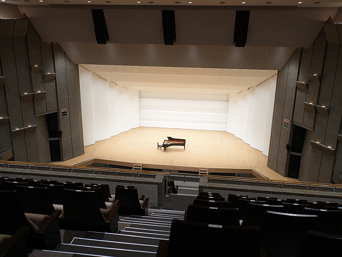 2階席 12列33番からの舞台