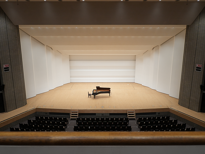 2階席 2列27番からの舞台