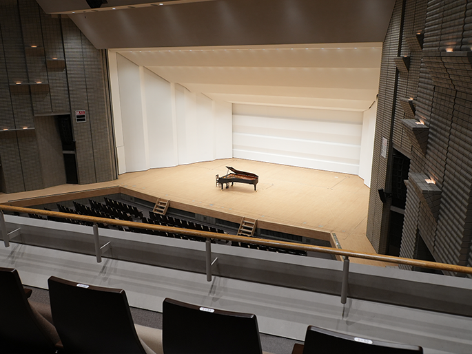 2階席 3列53番からの舞台