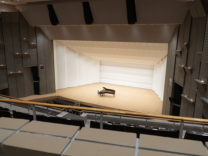 2階席 5列49番からの舞台