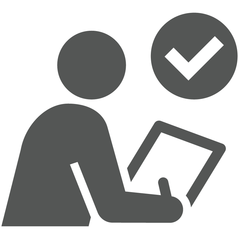 使用者登録のアイコン